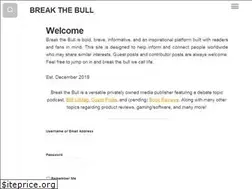 Sites similar to breakthebull.com
