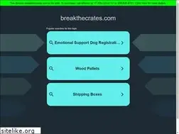 Sites similar to breakthecrates.com