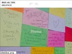 Sites similar to breakthesilence.org