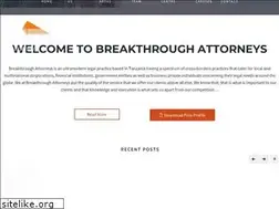 Sites similar to breakthroughattorneys.com