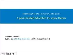 Sites similar to breakthroughmontessori.org