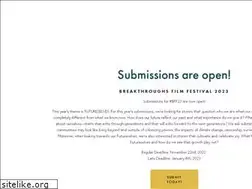 Sites similar to breakthroughsfilmfestival.com