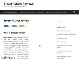 Sites similar to breastactivesreviewsreport.com