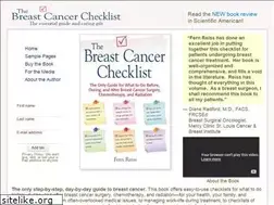 Sites similar to breastcancerchecklist.com