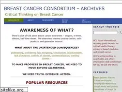 Sites similar to breastcancerconsortium.net