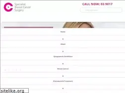 Sites similar to breastcancerspecialist.com.au