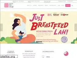 Sites similar to breastfeeding.org.sg