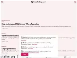 Sites similar to breastfeeding.support
