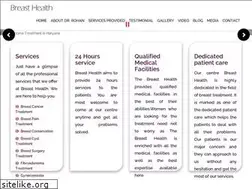 Sites similar to breasthealth.in