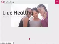 Sites similar to breasthealth.org