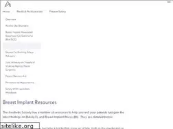 Sites similar to breastimplantsafety.org