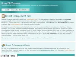 Sites similar to breastpillsvote.com