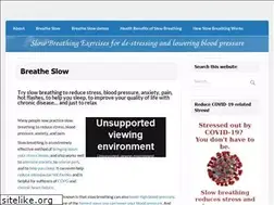 Sites similar to breathe-slow.com
