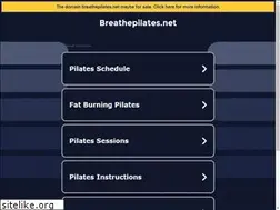Sites similar to breathepilates.net