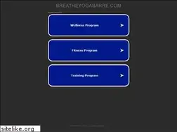 Sites similar to breatheyogabarre.com