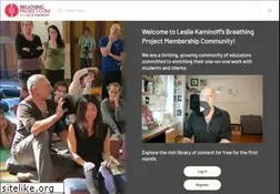Sites similar to breathingproject.org