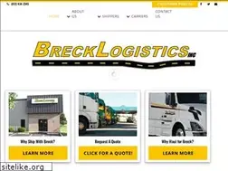 Sites similar to brecklogistics.net