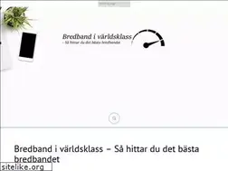 Sites similar to bredbandivarldsklass.se