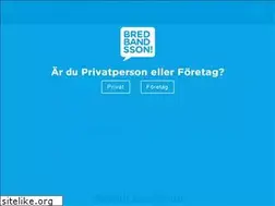 Sites similar to bredbandsson.se