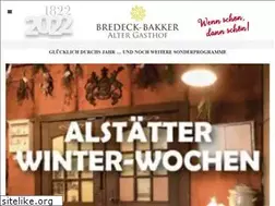 Sites similar to bredeck-bakker.de