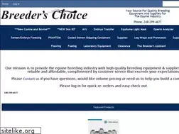 Sites similar to breederschoiceonline.com