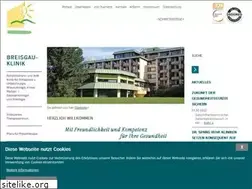 Sites similar to breisgau-klinik.de