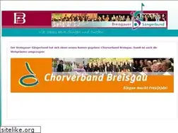 Sites similar to breisgauer-saengerbund.de