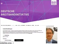 Sites similar to breitbandinitiative.de
