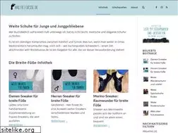 Sites similar to breitefuesse.de
