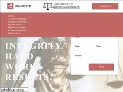Sites similar to brendaandersonlaw.com