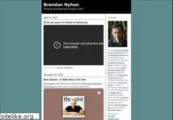 Sites similar to brendan-nyhan.com