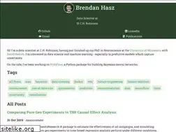 Sites similar to brendanhasz.github.io