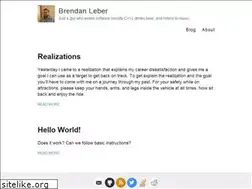 Sites similar to brendanleber.com