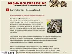 Sites similar to brennholzpreise.de