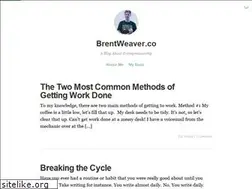 Sites similar to brentweaver.co