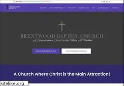 Sites similar to brentwoodbaptist.org