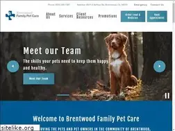 Sites similar to brentwoodfamilypetcare.com