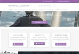 Sites similar to brentwoodfoundation.org