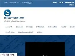 Sites similar to breslovtorah.com
