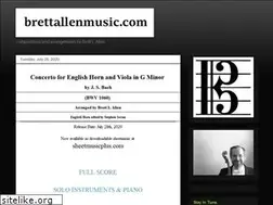 Sites similar to brettallenmusic.com