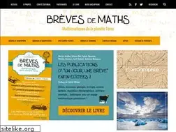 Sites similar to breves-de-maths.fr