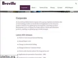 Sites similar to brevillegroup.com.au