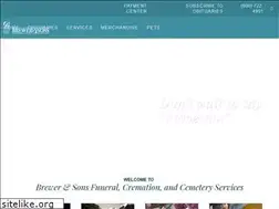 Sites similar to brewerfuneral.com