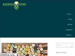 Sites similar to brewersunion.com