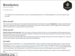 Sites similar to brewfactory.org