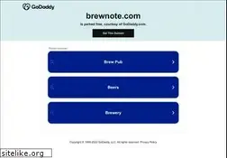 Sites similar to brewnote.com