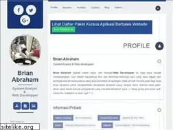 Sites similar to brianabraham.web.id