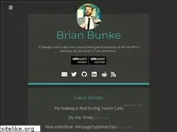 Sites similar to brianbunke.com