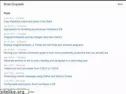 Sites similar to briandrupieski.com