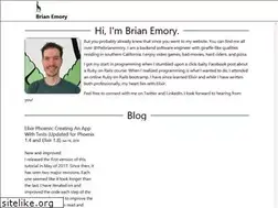 Sites similar to brianemory.com
